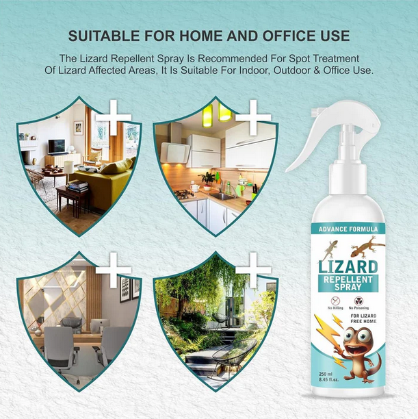 Lizard Repellent Spray 250ML (Buy 1 Get 1 FREE)