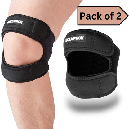 Knee Pain Relief Adjustable Neoprene Strap – Pack of 2