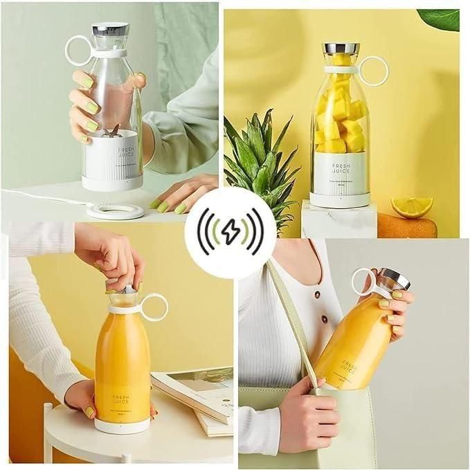 Travel Portable Mini Juice Blender – USB Rechargeable, Easy to Carry!