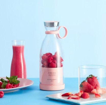 Travel Portable Mini Juice Blender – USB Rechargeable, Easy to Carry!